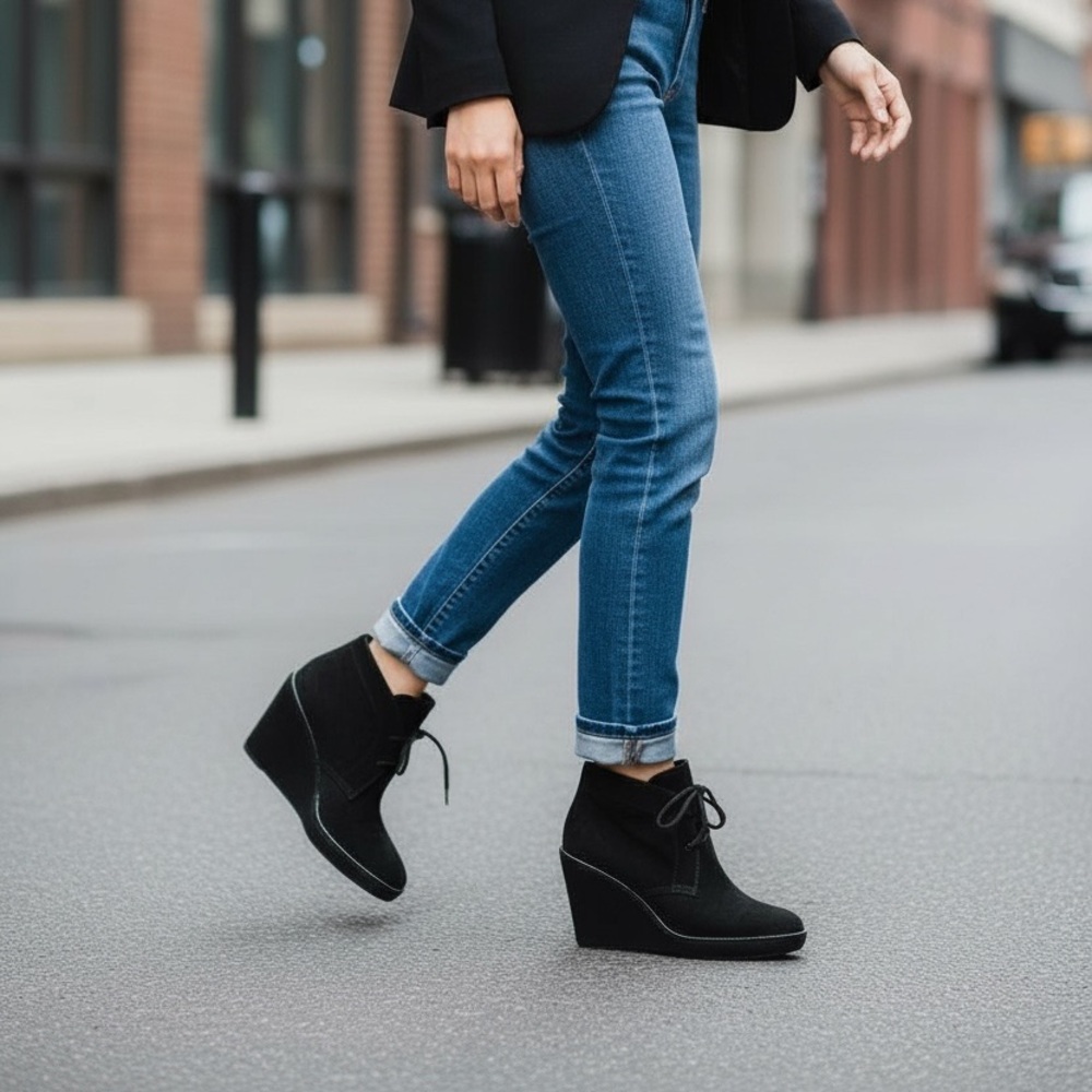 Aquatalia Black Suede Boots